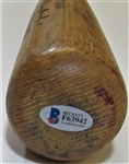 1960 Jim Beauchamp GU Signed Bat