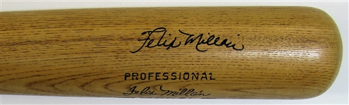 Felix Millan Signed Bat