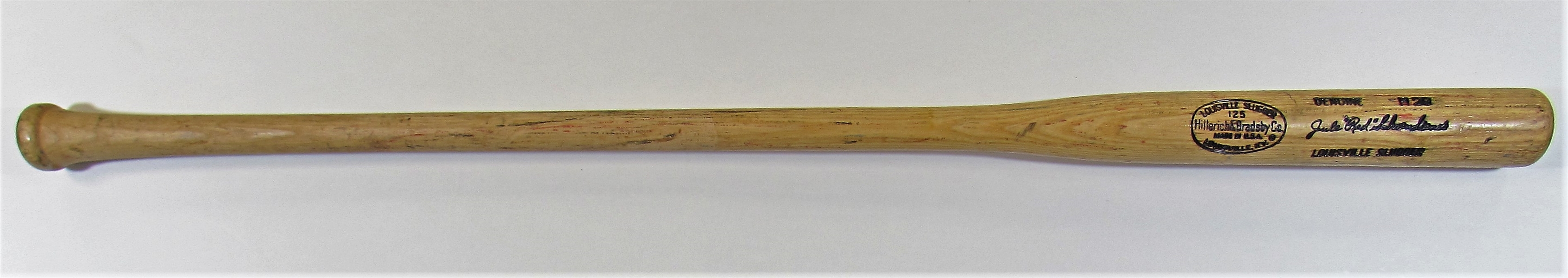 Red Schoendienst Game Used Fugo Bat