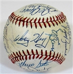 1983 N.L. All-Star Team Signed Ball W/30 Sigs