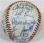 1983 N.L. All-Star Team Signed Ball W/30 Sigs