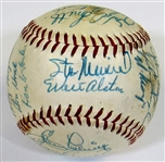 1957 N.L. All-Star Team Signed Ball W/26 Sigs