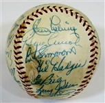 1957 N.L. All-Star Team Signed Ball W/26 Sigs