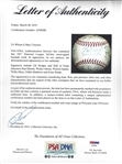 1957 N.L. All-Star Team Signed Ball W/26 Sigs