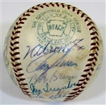 1957 A.L. All-Star Team Signed Ball W/27 Sigs