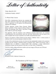 1957 A.L. All-Star Team Signed Ball W/27 Sigs