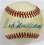 Ted Williams Signed Ball