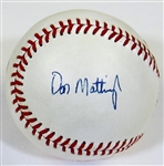 Don Mattingly Signed 1983 All-Star Ball