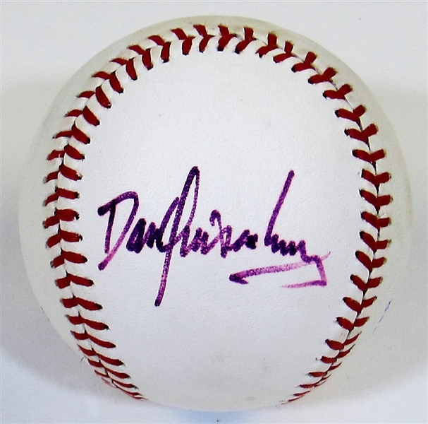 Dan Quisenberry Signed Ball