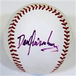 Dan Quisenberry Signed Ball