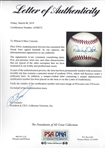Derek Jeter Signed Ball