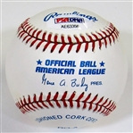Ernie Banks Signed Ball