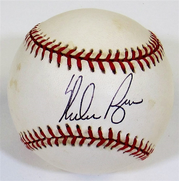 Nolan Ryan Signed Ball