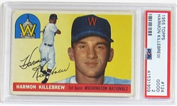 1955 Topps Harmon Killebrew Rookie PSA 2