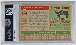 1955 Topps Harmon Killebrew Rookie PSA 2