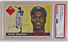 1955 Topps Jackie Robinson PSA 3