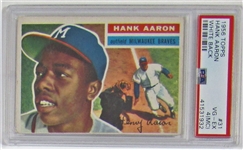 1956 Topps Hank Aaron PSA 4 (MC)