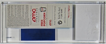 George Brett Signed 3000th Hit Ticket Serial #ered 13/100