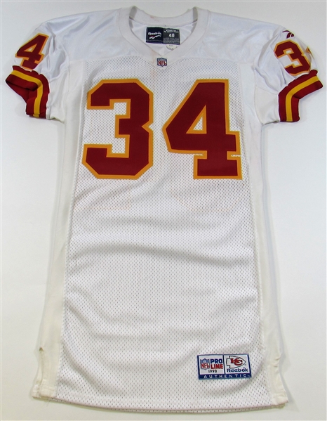 1998 Dale Carter Game Issued Jersey