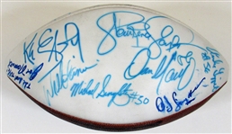 Pro Football HOFers Signed Ball W/31 Sigs