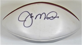 Joe Montana Signed Footbal