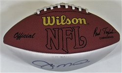 Joe Montana Signed Footbal