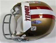 Jerry Rice Signed Mini-Helmet