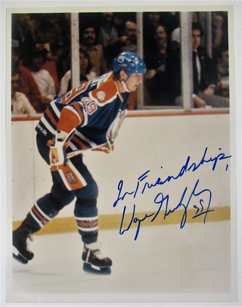 Wayne Gretzkey Signed Photo