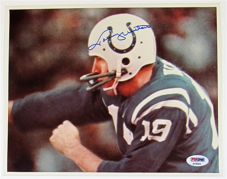 Johnny Unitas Signed Photo