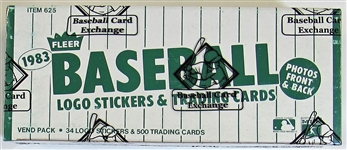 1983 Fleer Baseball Vending Case