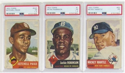 1953 Topps Baseball Near Complete Set (Missing 14 Cards)