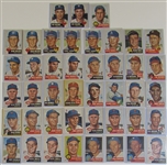 Lot Of 86- 1953 Topps Baseball Cards W/ Berra, Rizzuto, Martin, & Wilhelm