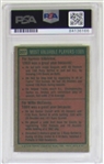 1975 Topps Harmon Killebrew Signed Card