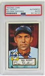 1952 Topps RP Bill Dickey Signed Card
