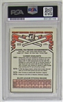 1981 Donruss Dan Quisenberry Signed Card