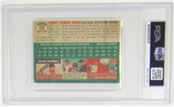 1954 Toops Al Rosen Signed Card