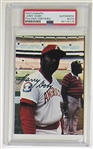 Larry Doby Signed Photo