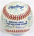 1982 Team Signed A.L. All-Star Ball