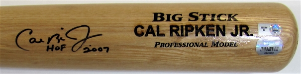 Cal Ripken Jr. Signed MLB Bat