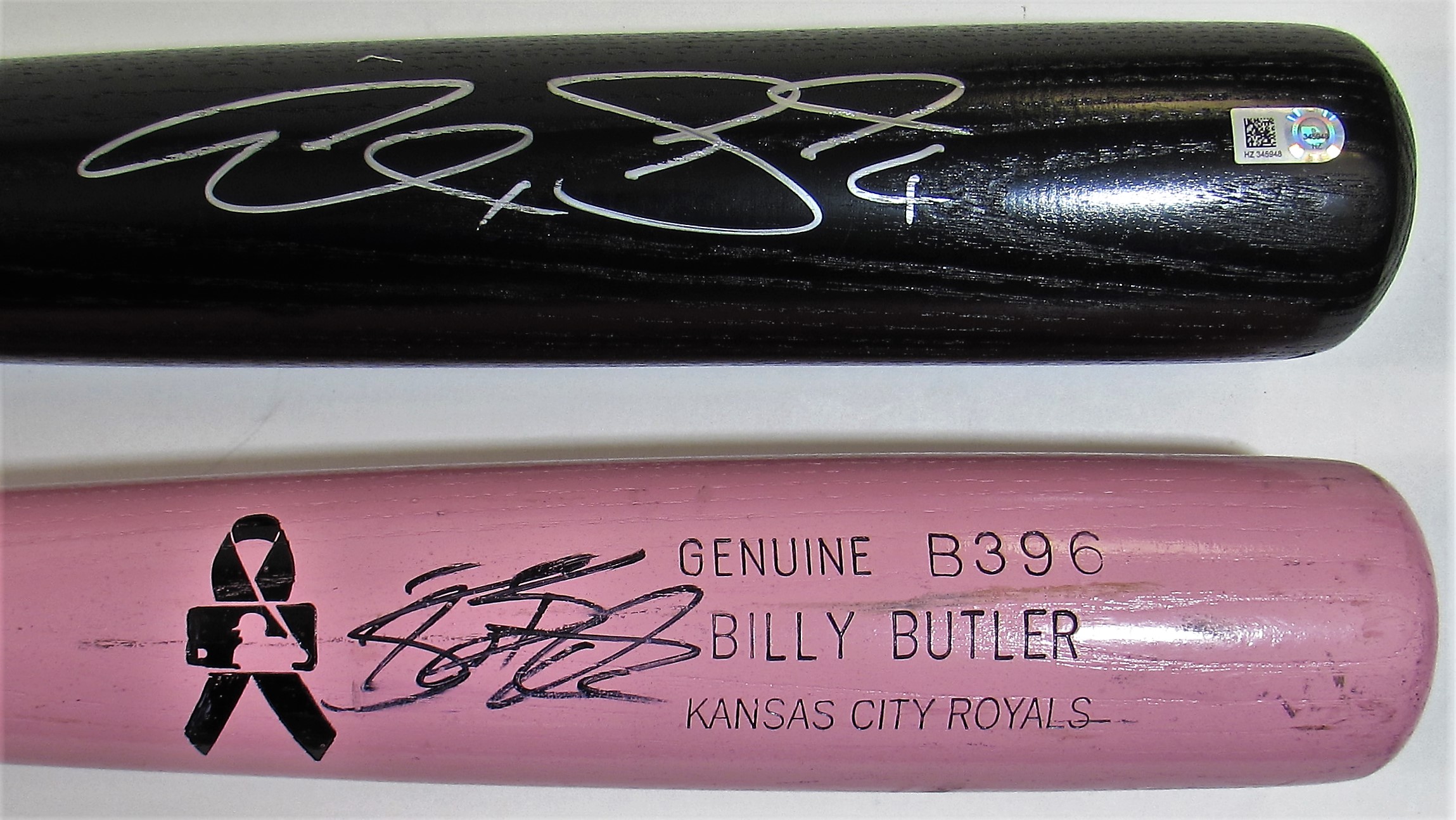 alex gordon game bat autograph alex gordon game bat autograph