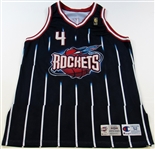 1996-97 Charles Barkley Game Worn Houston Rockets Jersey