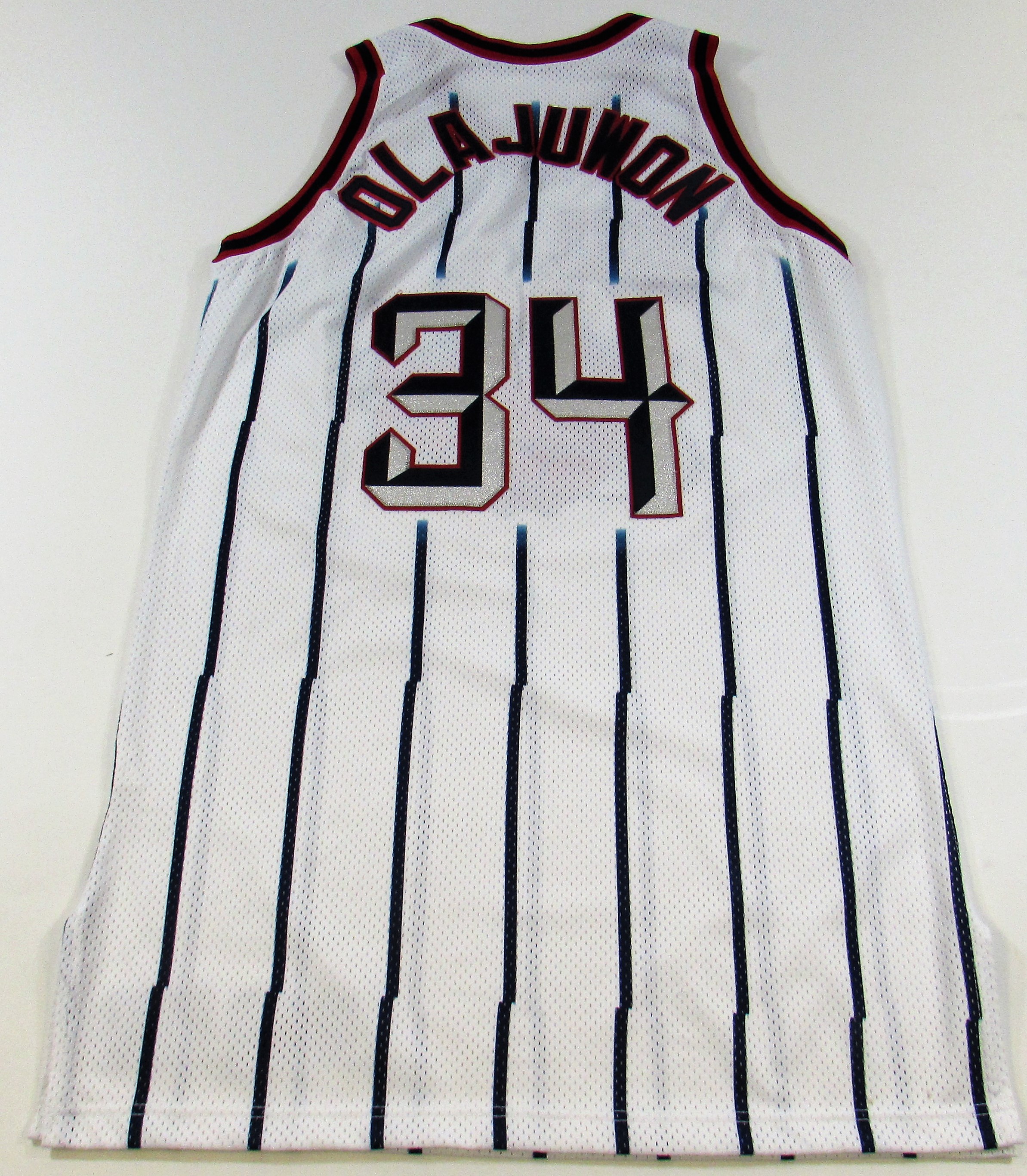 Hakeem Olajuwon Signed NBA All-Star 1996 Shirt - CharityStars