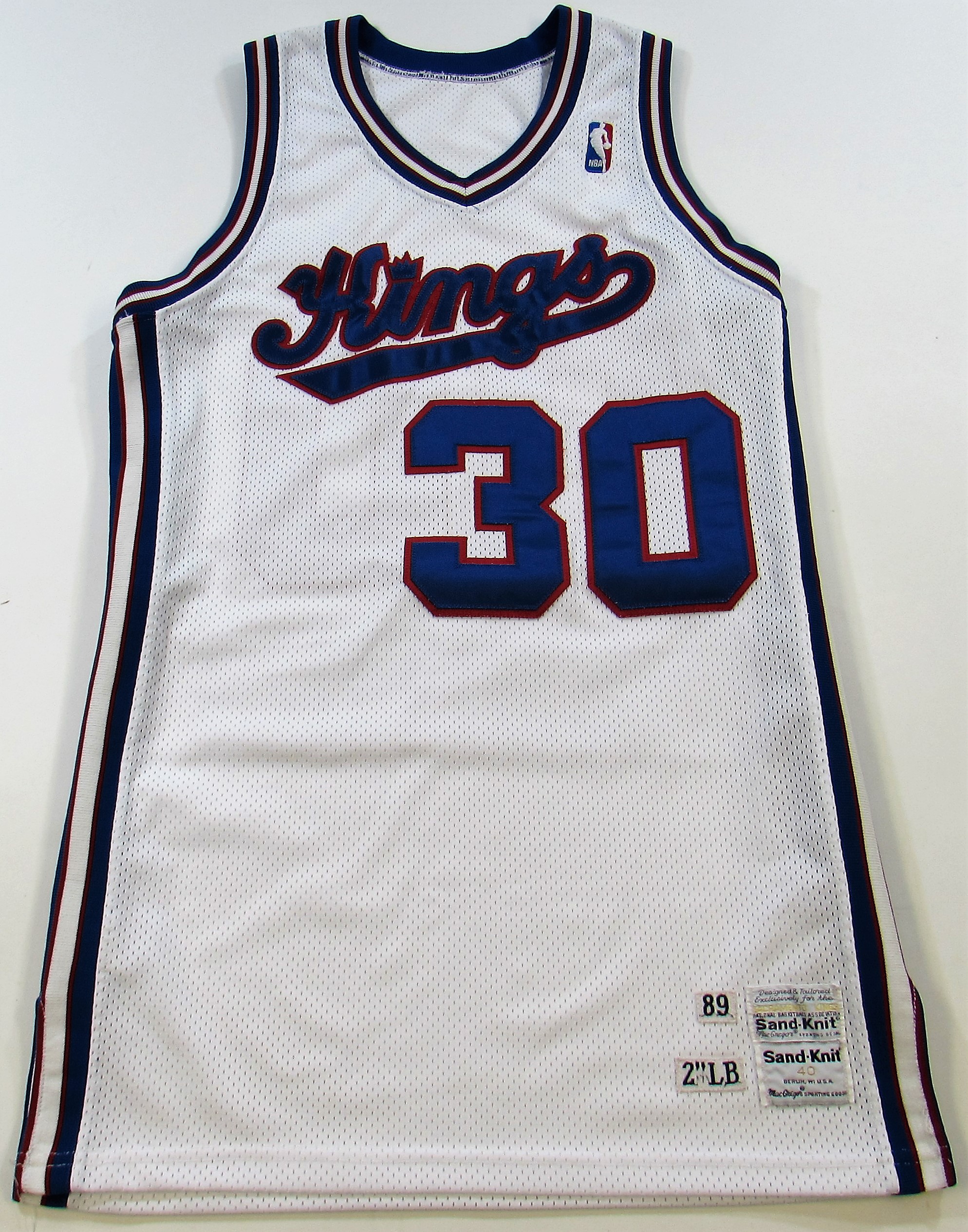 Lot Detail - 1989 Kenny (The Jet) Smith Game Worn Kings Jersey