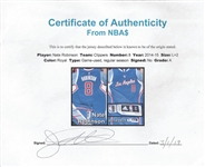 2015 Nate Robinson Game Worn  LA Clippers Jersey