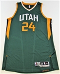 2016-17 Jeff Withey Utah Jazz GU Jersey