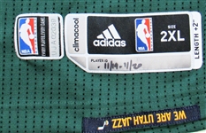 2016-17 Jeff Withey Utah Jazz GU Jersey