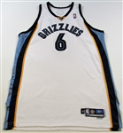 2005-06 Eddie Jones Game Worn Memphis Grizzlies Jersey