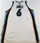 2005-06 Eddie Jones Game Worn Memphis Grizzlies Jersey