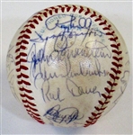 1979 Baltimore Orioles WS Team Signed Baseball 