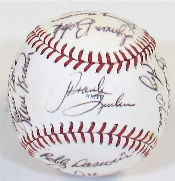1975 Minnesota Twins Team Signed Baseball